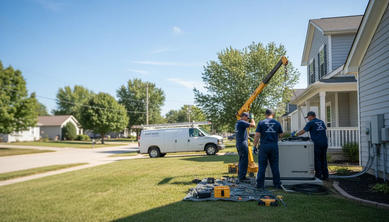 Generator Installation in Albia, IA near me